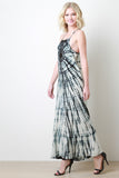 Tie Dye Center Maxi Dress