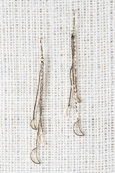 Moon Drop Earrings