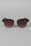 Enamel Clubmaster Sunglasses