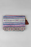 Islander Patterned Zipper Pouch