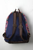 Multicolor Mesh Tribal Backpack