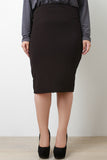 High Waisted Pencil Skirt