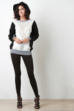 Eyelet Knit Sculpture Sweater