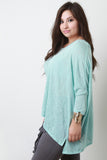 Boxy Cut Dolman Sleeve Top