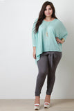 Boxy Cut Dolman Sleeve Top