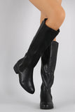 Dollhouse Elasticized Riding Knee High Boots