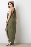 Thin Straps Tulip Maxi Dress