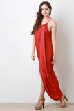 Thin Straps Tulip Maxi Dress