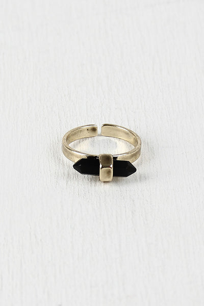 Horizontal Crystal Ring