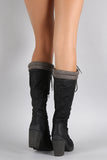 Liliana Lug Chunky Heel Work Boots