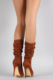 Liliana Slouchy Pointy Toe Stiletto Boot