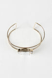 Three Marquise Cuff Bracelet