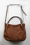 Pebbled Vegan Leather Carryall Bag