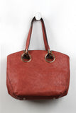 Grommet Vegan Leather Tote Bag