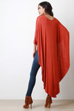 Dolman High-Low Cape Top