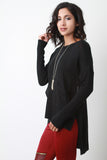 Crisscross Backless Knit Sweater