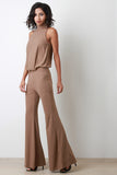 Turtleneck Bell Bottom Jumpsuit