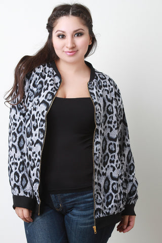 Cheetah Zipper Jacket