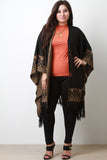 Fringe Poncho Cardigan