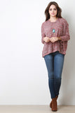 Marl Knit Two Pocket Top